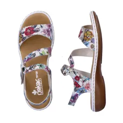 Rieker Sandals<Flat Sandals - 659C7-92 - Multi