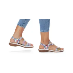 Rieker Sandals<Flat Sandals - 659C7-92 - Multi