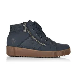 Rieker Boots<Hi-Top Trainers - M6434-25-14 - Navy