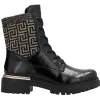 Rieker Boots<Ladies Ankle Boots - 72607-00 - Black/Gold