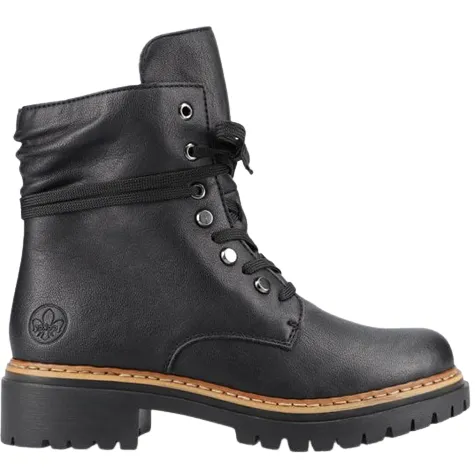 Rieker Boots<Ladies Ankle Boots- 72621-00 -Black