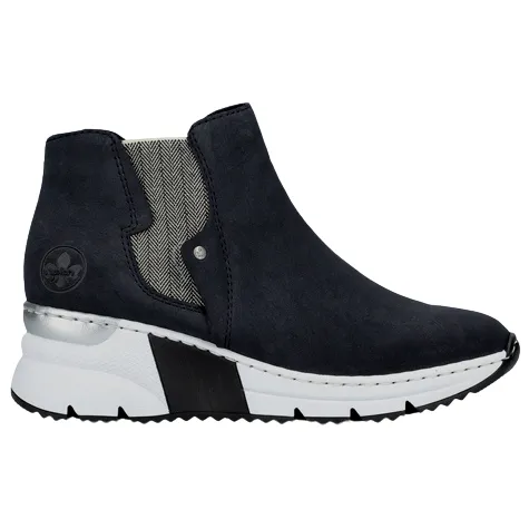 Rieker Boots<Ladies Ankle Boots - X6361-14 - Navy