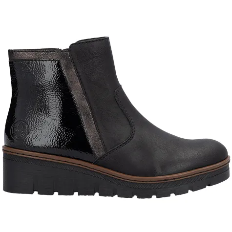 Rieker Boots<Ladies Ankle Boots - X9150-00 - Black