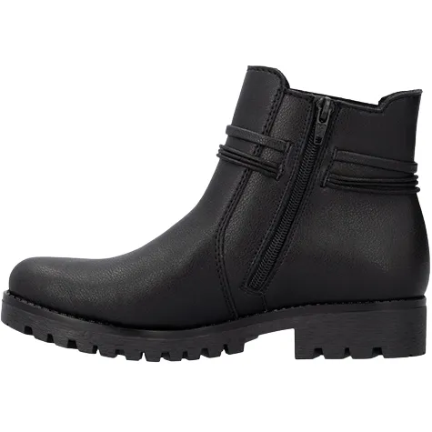 Rieker Boots<Ladies Ankle Boots - 78565-00 - Black