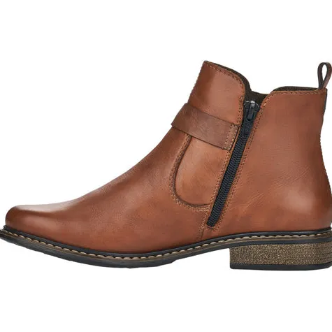 Rieker Boots<Ladies Ankle Boots - Z4959 - Brown