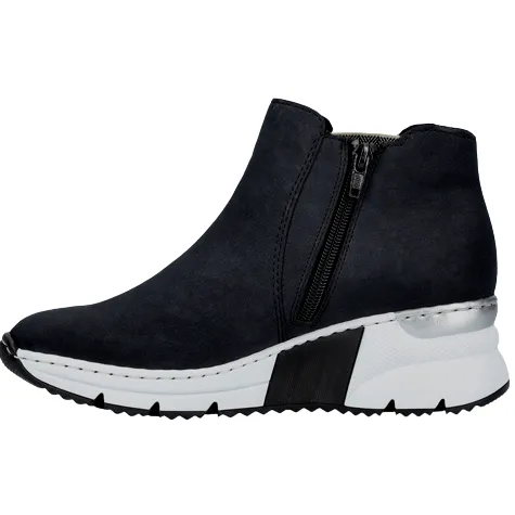 Rieker Boots<Ladies Ankle Boots - X6361-14 - Navy
