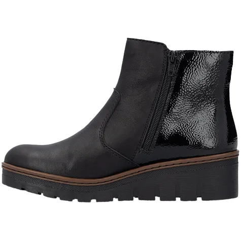 Rieker Boots<Ladies Ankle Boots - X9150-00 - Black