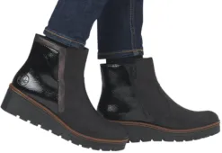 Rieker Boots<Ladies Ankle Boots - X9150-00 - Black