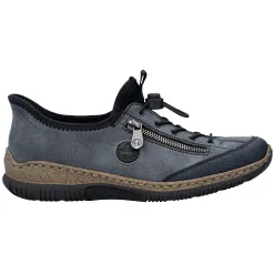 Rieker Shoes<Ladies Casual Shoes - N3267-14 - Navy