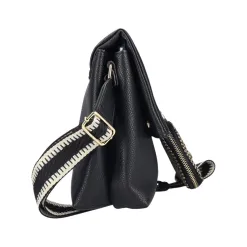Rieker Bags<Ladies Crossbody Bag - H1612-00 - Black