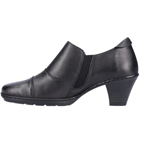 Rieker Heels<Ladies Shoe Boots - 57173-02 - Black