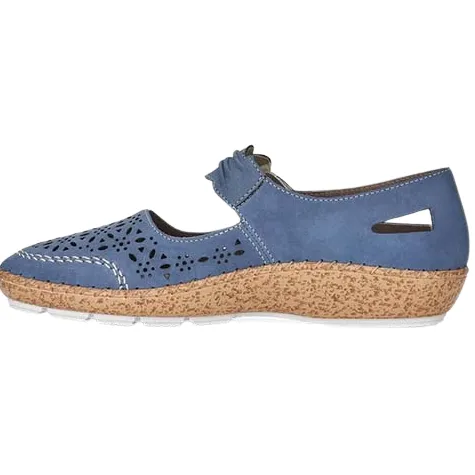 Rieker Shoes<Ladies Shoes - 44896-14 - Navy