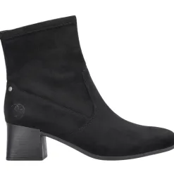 Rieker Boots<Ladies Suede Ankle Boots - 70971 - Black