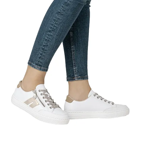 Rieker Trainers<Ladies Trainers - L5903-80 - White