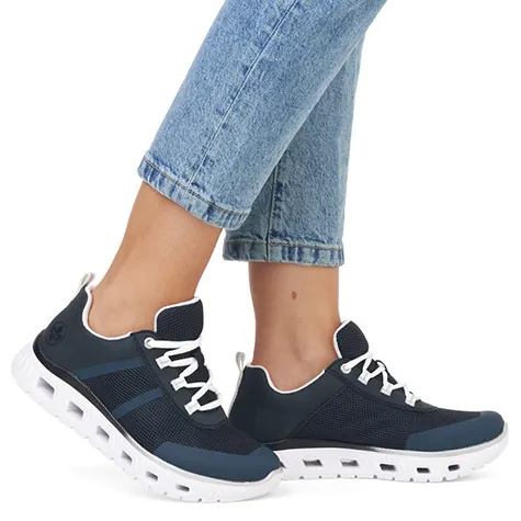 Rieker Trainers<Ladies Trainers - M6006-14 - Navy