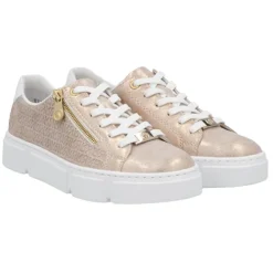 Rieker Trainers | Ladies Larger Sizes<Ladies Trainers - N5917-90 - Rose Gold