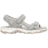 Rieker Sandals<Ladies Trekking Sandals - 68866 -Beige/Grey