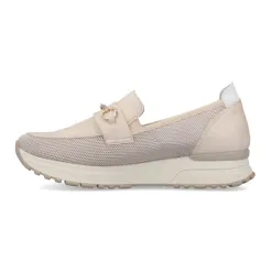 Rieker Shoes<Ladies Wedge Loafers - N7455-60 - Ivory