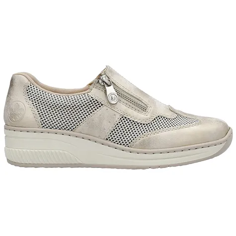 Rieker Shoes<Ladies Wedge Shoes - 53751 - 00 - Black