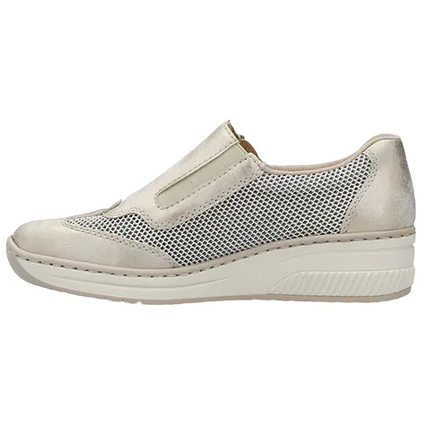 Rieker Shoes<Ladies Wedge Shoes - 53751 - 00 - Black