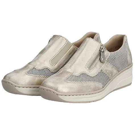 Rieker Shoes<Ladies Wedge Shoes - 53751 - 00 - Black