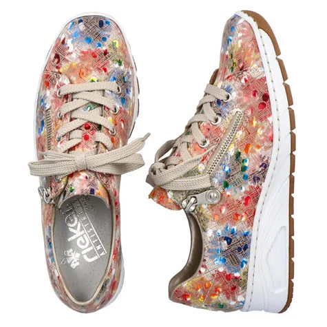 Rieker Trainers<Ladies Wedge Shoes- N3302-90 - Multi