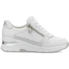 Rieker Trainers<Ladies Wedge Trainers - N9301-80 - White