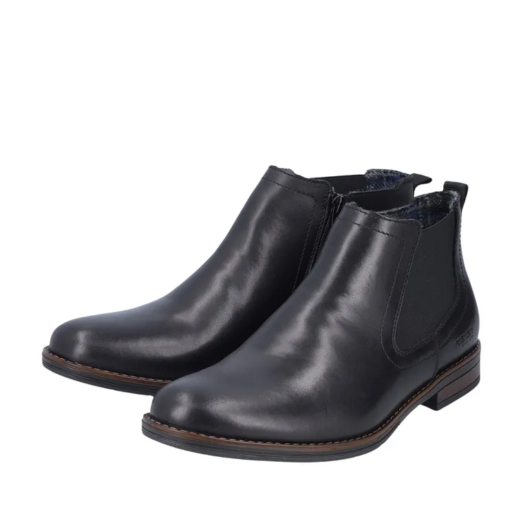Rieker Boots | Boots<Mens Ankle Boots - 10374-00 - Black