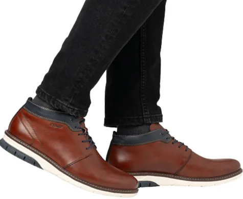 Rieker Mens Larger Sizes | Boots<Men's Ankle Boots -14417-24 - Tan