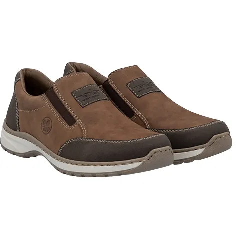 Rieker Trainers<Men's Casual Shoes - B0504 -Tan