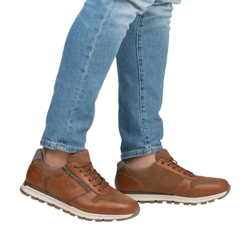 Rieker Shoes<Men's Casual Shoes - B0505-24 - Tan
