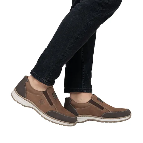 Rieker Trainers<Men's Casual Shoes - B0504 -Tan