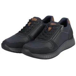 Rieker Shoes<Mens Shoe - B0613-14 - Navy