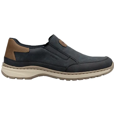 Rieker Shoes<Men's Slip On Casual Shoes - 03365-14 - Navy