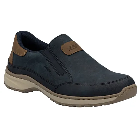 Rieker Shoes<Men's Slip On Casual Shoes - 03365-14 - Navy
