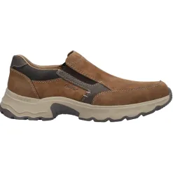 Rieker Shoes<Mens Slip On Shoes - 11451-24 - Brown