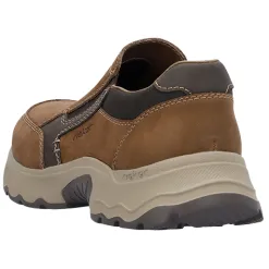 Rieker Shoes<Mens Slip On Shoes - 11451-24 - Brown