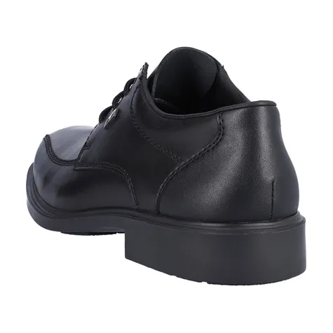 Rieker Shoes<Mens Smart Casual Shoes - B0013 - Black