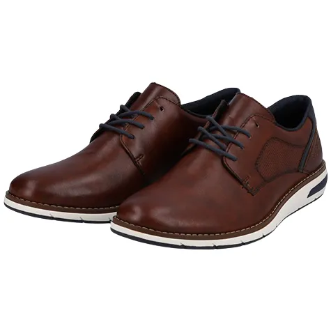 Rieker Mens Larger Sizes | Shoes<Mens Smart Casual Shoes - 11302-24 - Brown
