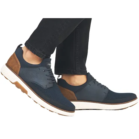 Rieker Trainers<Mens Trainers - B3354 - Navy