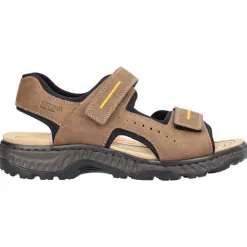 Rieker Sandals<Mens Trek Sandals- 21760-24 - Tan