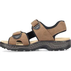 Rieker Sandals<Mens Trek Sandals- 21760-24 - Tan