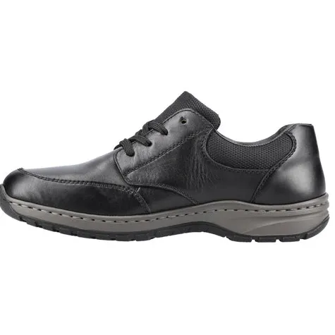 Rieker Shoes<Mens Wide Fit Shoes - 03310-00 - Black