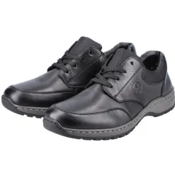 Rieker Shoes<Mens Wide Fit Shoes - 03310-00 - Black