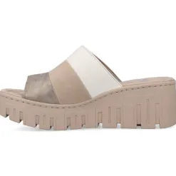 Rieker Sandals<Mules - 68092-62 - Nude/White