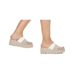 Rieker Sandals<Mules - 68092-62 - Nude/White
