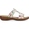 Rieker Sandals<Mules - 608P9-92 - White/Multi