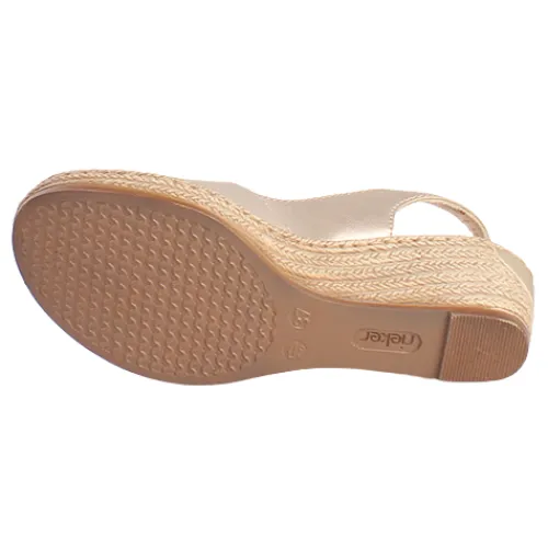 Rieker Sandals<Peep-Toe Sandals - 62462-90 - Light Gold