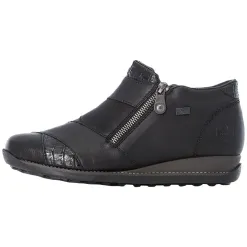 Rieker Boots<Tex Wedge Ankle Boots - 44271-00 - Black