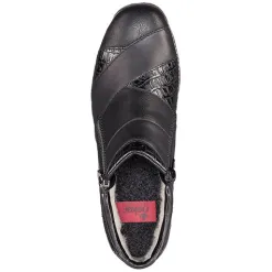 Rieker Boots<Tex Wedge Ankle Boots - 44271-00 - Black